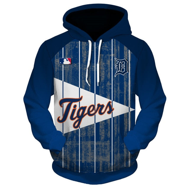 Detroit Tigers 3D Hoodie