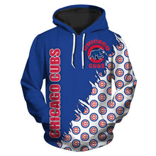Load image into Gallery viewer, Chicago Cubs 3D Hoodie