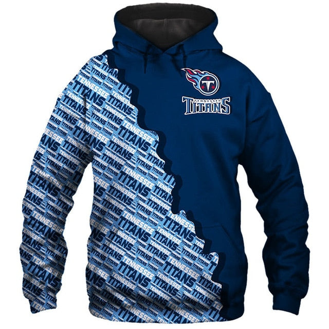 Tennessee Titans Cool 3D Hoodie