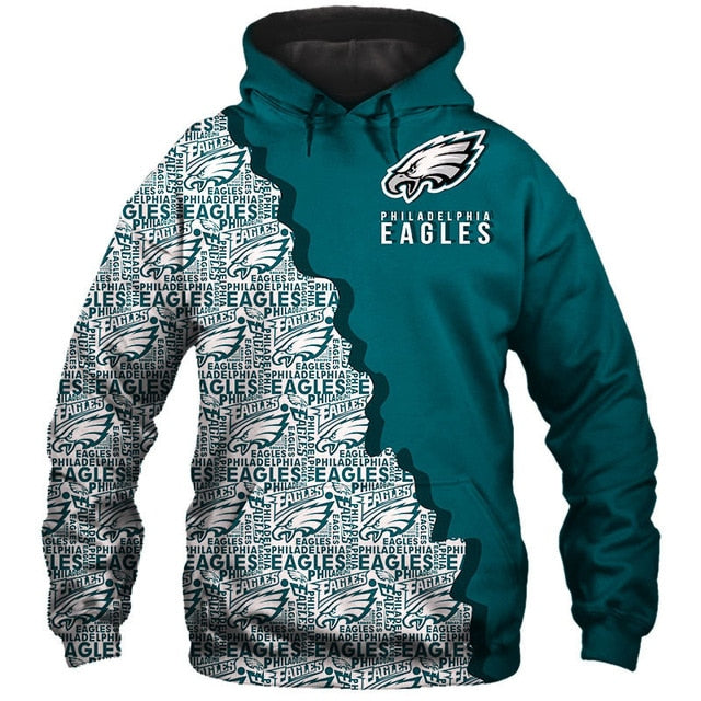 Philadelphia Eagles Cool 3D Hoodie