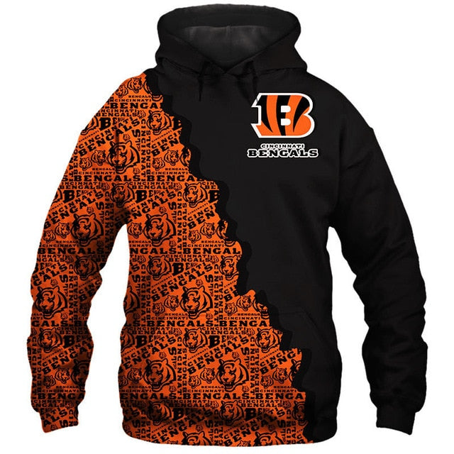 Cincinnati Bengals Cool 3D Hoodie