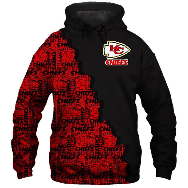 Kansas City Chiefs Cool 3D Hoodie