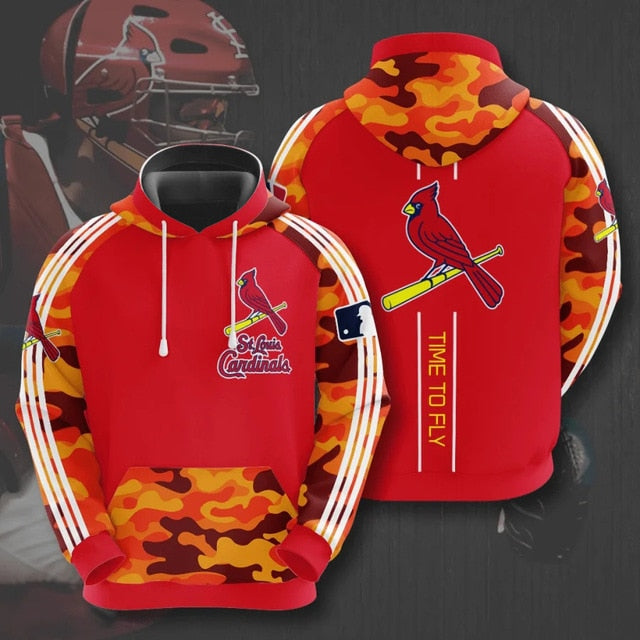 St Louis Cardinals Hoodie 3D Red Camouflage St Louis Cardinals Gift -  Personalized Gifts: Family, Sports, Occasions, Trending