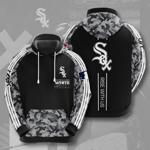 Chicago White Sox Casual Camouflage Hoodie