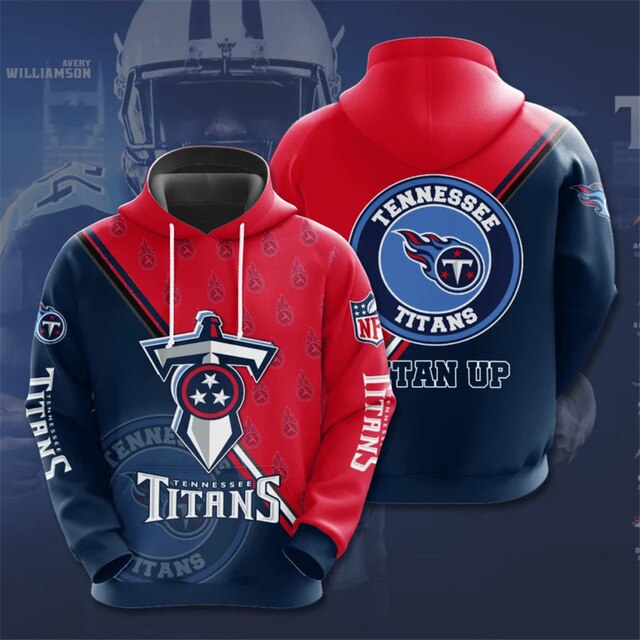 Tennessee Titans Dense Ring Casual Hoodie