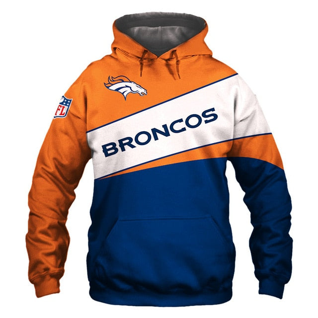 Denver Broncos Casual Hoodie