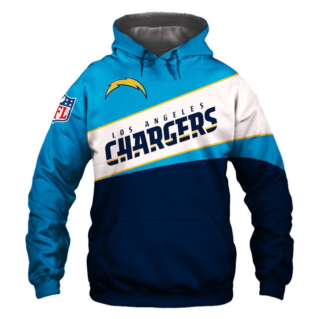 Los Angeles Chargers Casual Hoodie