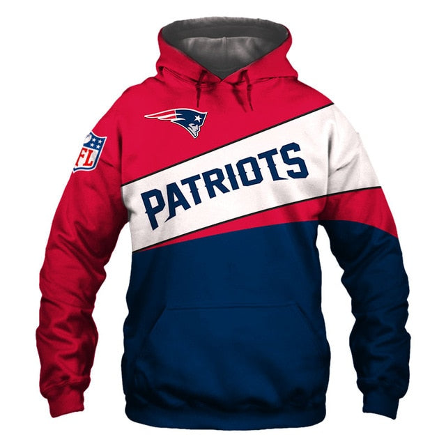 New England Patriots Casual Hoodie