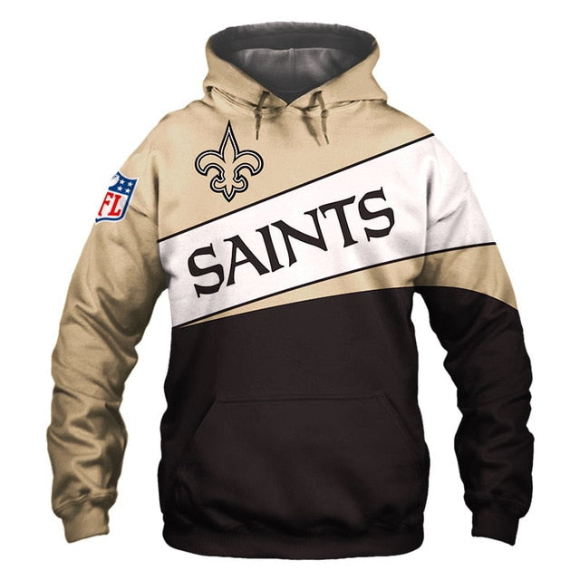 New Orleans Saints Casual Hoodie