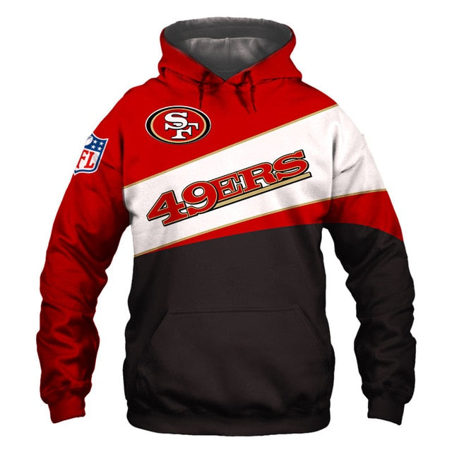 San Francisco 49ers Casual Hoodie