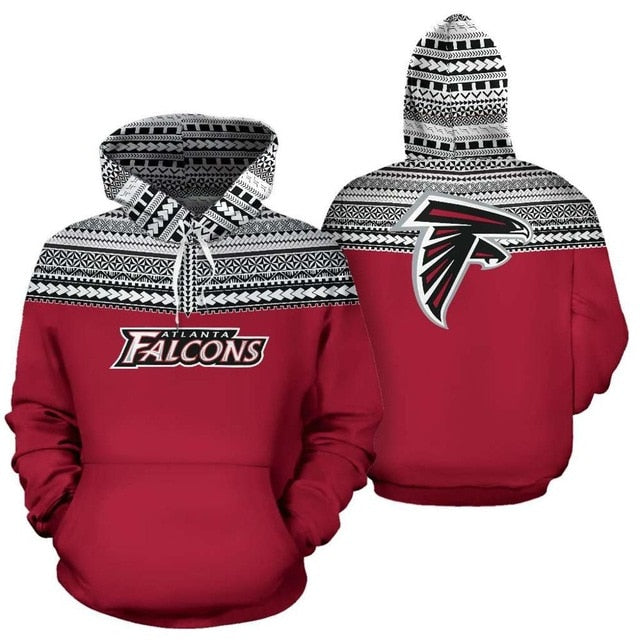 Atlanta Falcons Casual 3D Hoodie