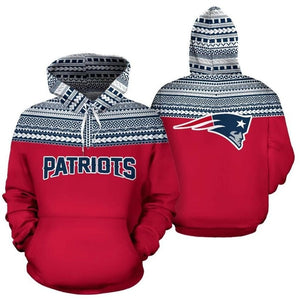 New England Patriots Casual 3D Hoodie