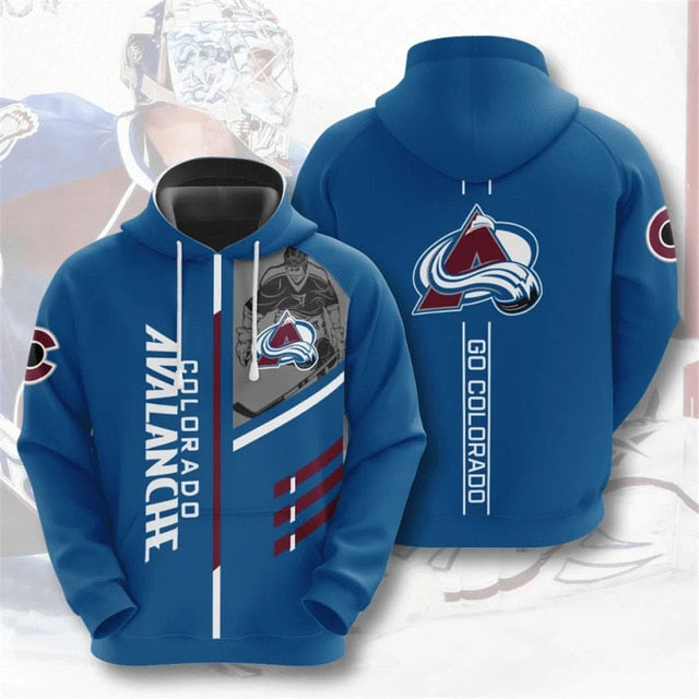 Colorado Avalanche Casual Hoodie