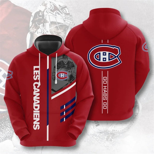 Montreal Canadiens Casual Hoodie