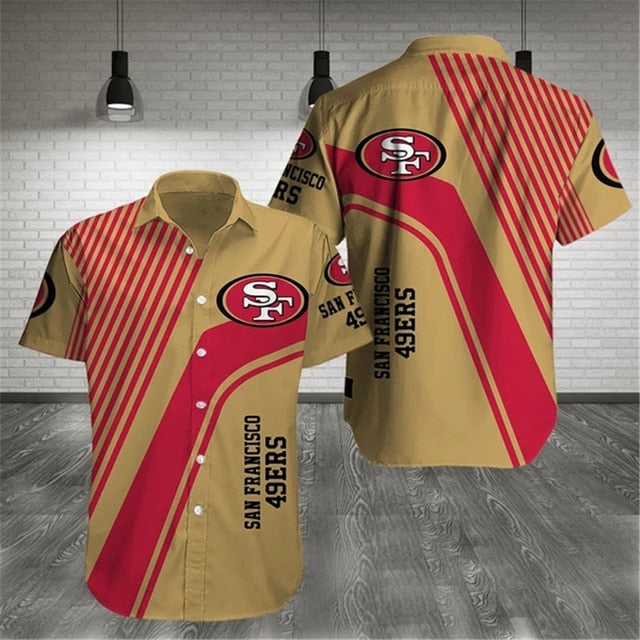 San Francisco 49ers Stripes Casual Shirt