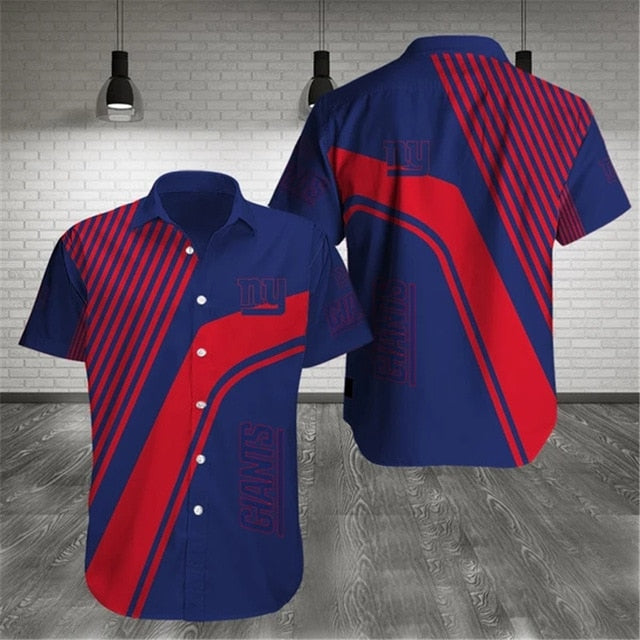 New York Giants Stripes Casual Shirt