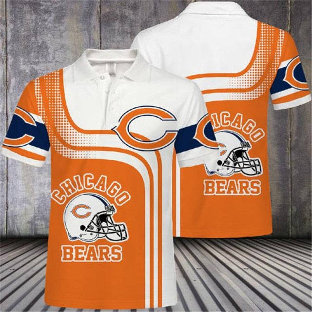 Chicago Bears Casual Polo Shirt