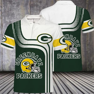 Green Bay Packers Casual Polo Shirt