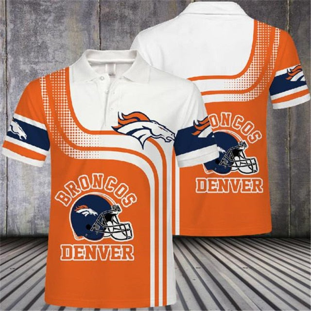 Denver Broncos Casual Polo Shirt