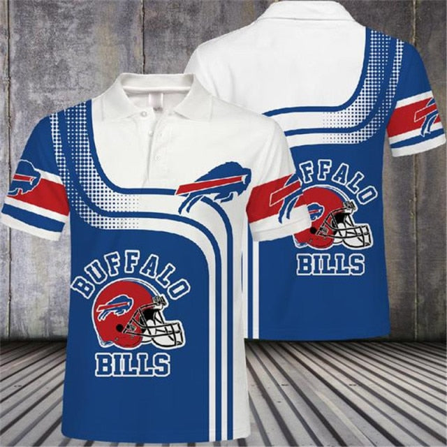 Buffalo Bills Casual Polo Shirt