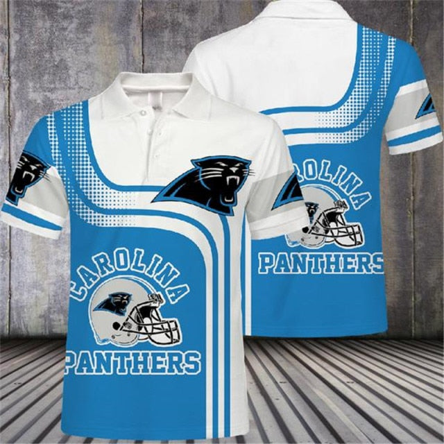 Carolina Panthers Casual Polo Shirt