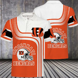 Cincinnati Bengals Casual Polo Shirt