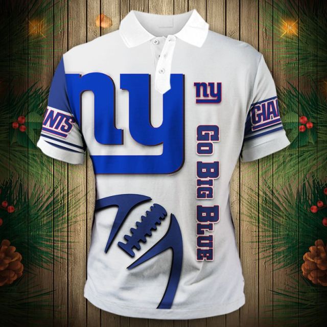New York Giants Zigzag Casual Polo Shirt