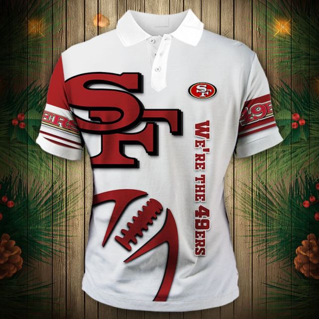 San Francisco 49ers Zigzag Casual Polo Shirt