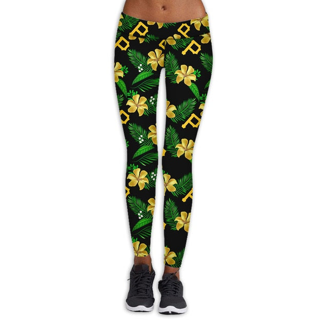 Pittsburgh Pirates Print Leggings