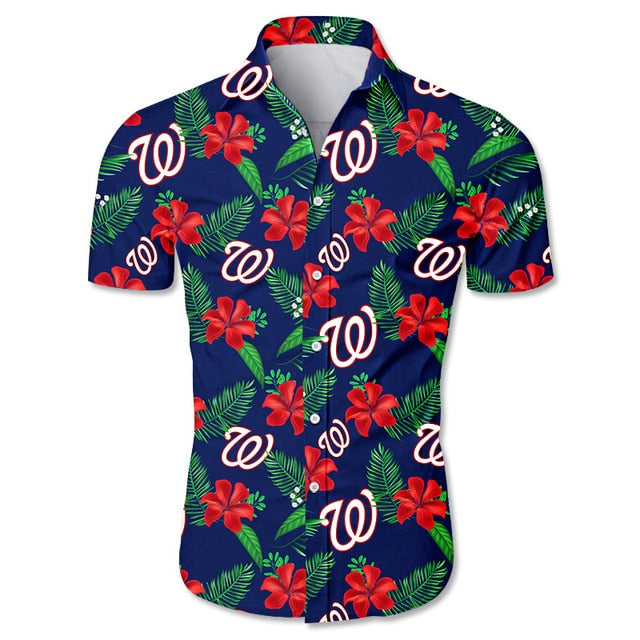 Washington Nationals Summer Cool Shirt