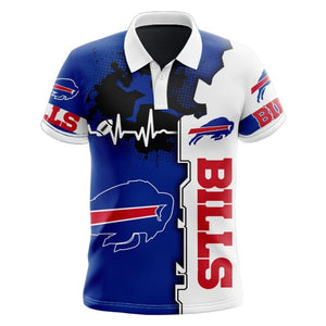 Buffalo Bills Beating Curve Polo Shirt