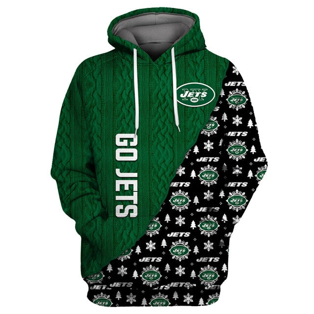 New York Jets Cool Christmas Hoodie