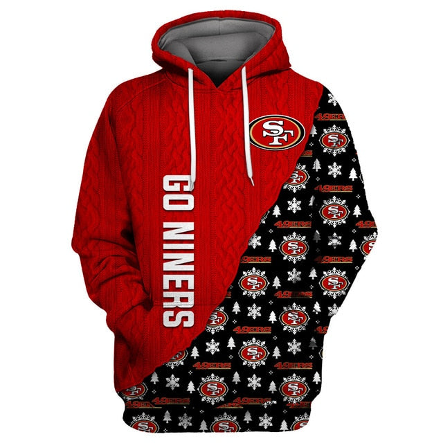 San Francisco 49ers Cool Christmas Hoodie
