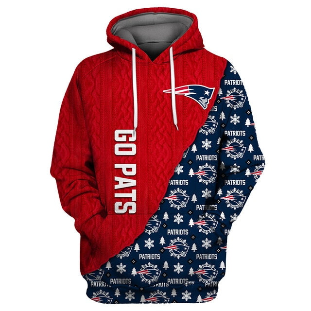 New England Patriots Cool Christmas Hoodie