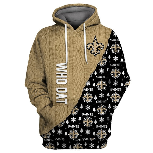 New Orleans Saints Cool Christmas Hoodie