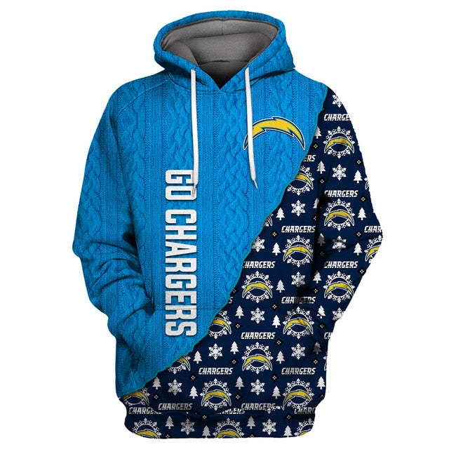 Los Angeles Chargers Cool Christmas Hoodie