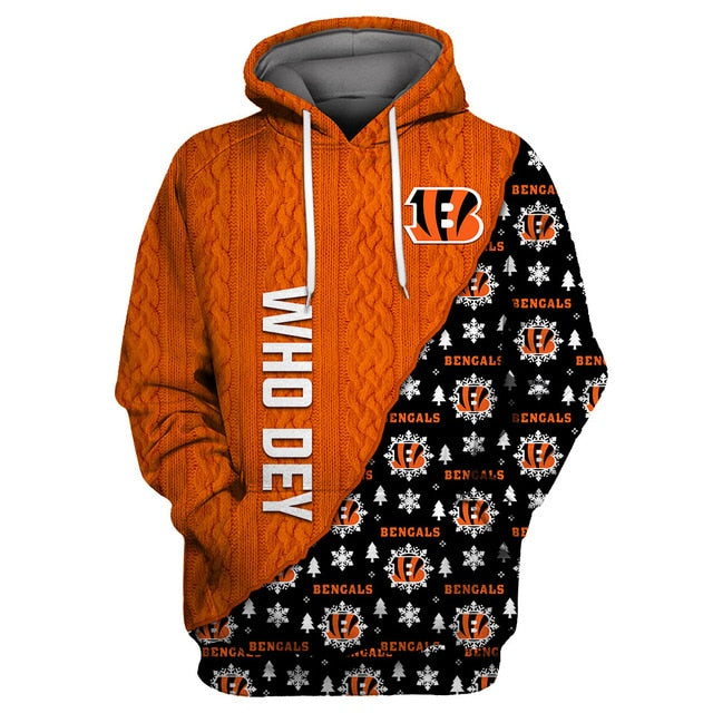 Cincinnati Bengals Cool Christmas Hoodie