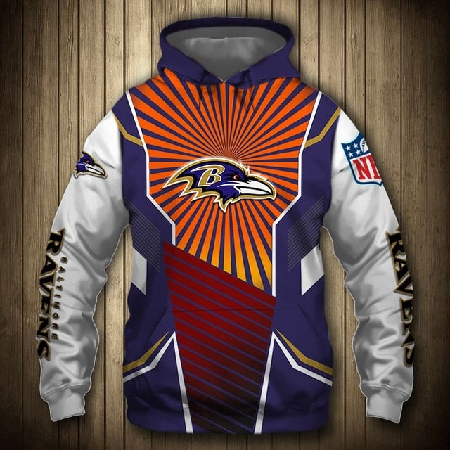 Baltimore Ravens Sunlight Casual Hoodie