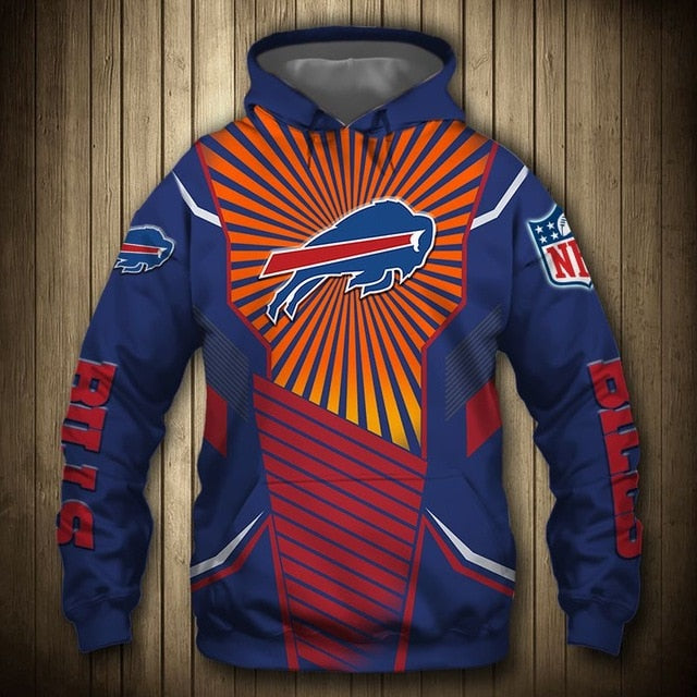 Buffalo Bills Sunlight Casual Hoodie