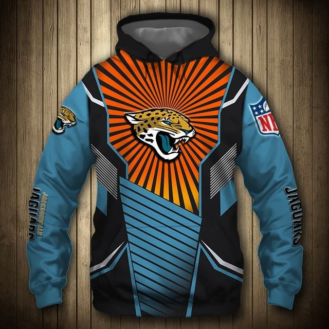 Jacksonville Jaguars Sunlight Casual Hoodie