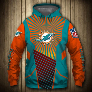 Miami Dolphins Sunlight Casual Hoodie