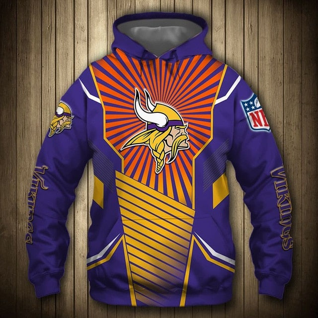 Minnesota Vikings Sunlight Casual Hoodie