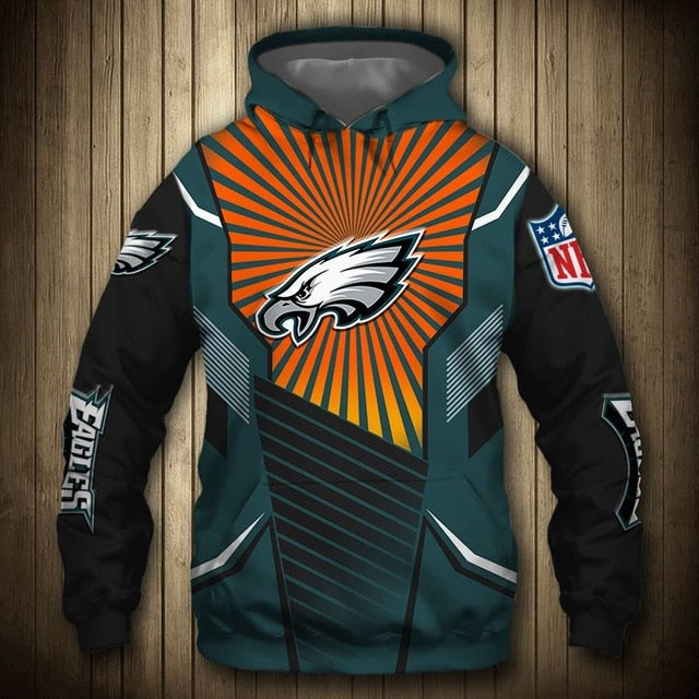 Philadelphia Eagles Sunlight Casual Hoodie