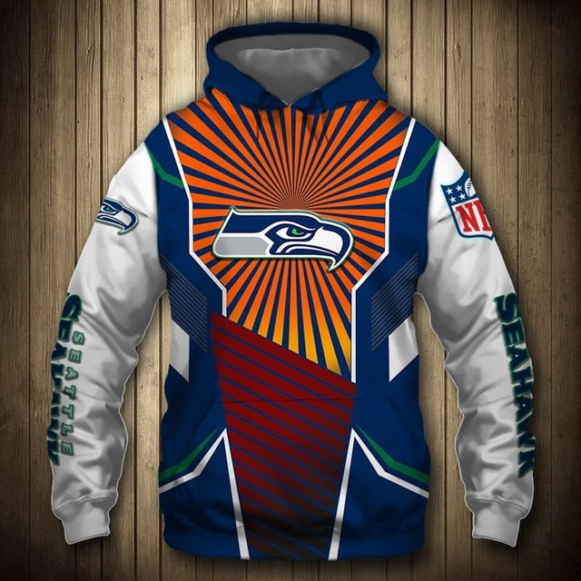 Seattle Seahawks Sunlight Casual Hoodie