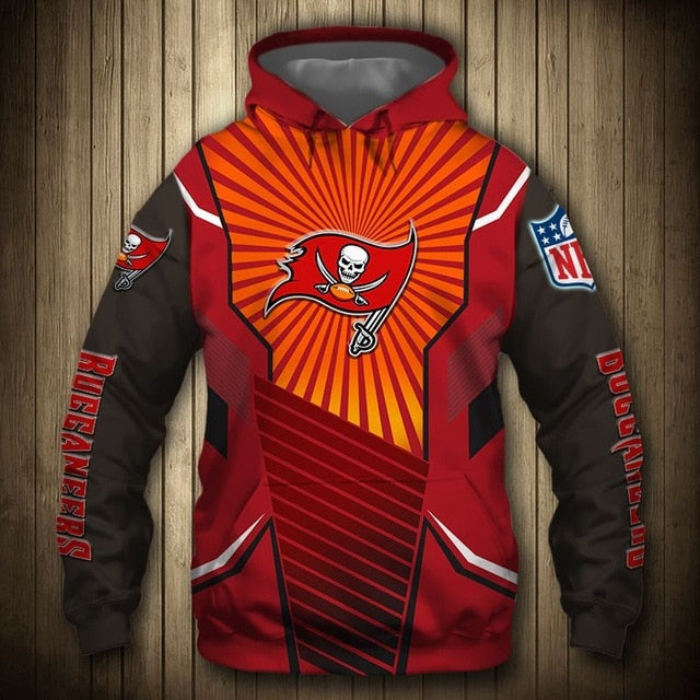 Tampa Bay Buccaneers Sunlight Casual Hoodie