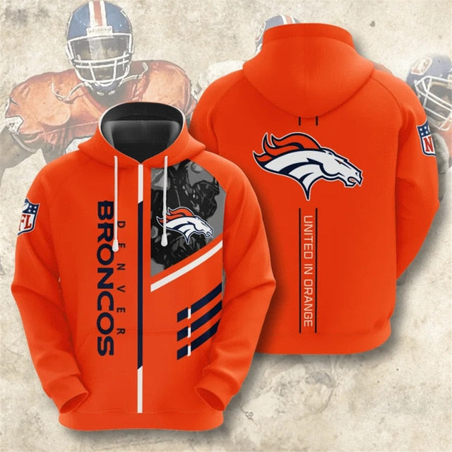 Denver Broncos Casual Hoodie