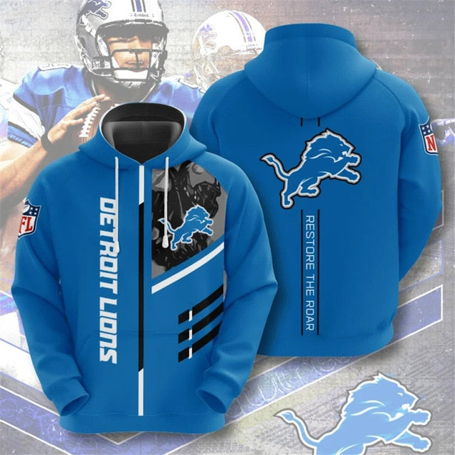 Detroit Lions Casual Hoodie