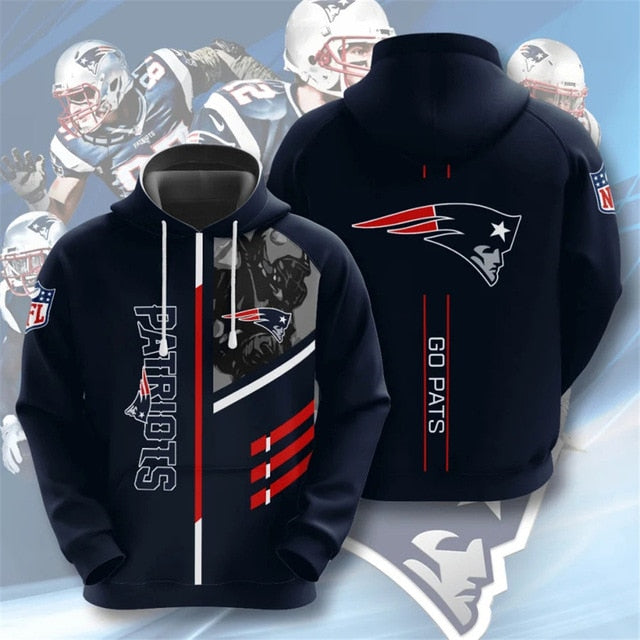 New England Patriots Casual Hoodie