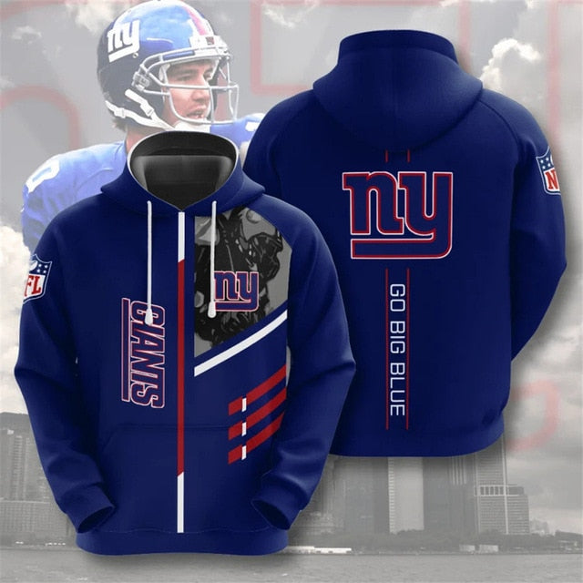 New York Giants Casual Hoodie