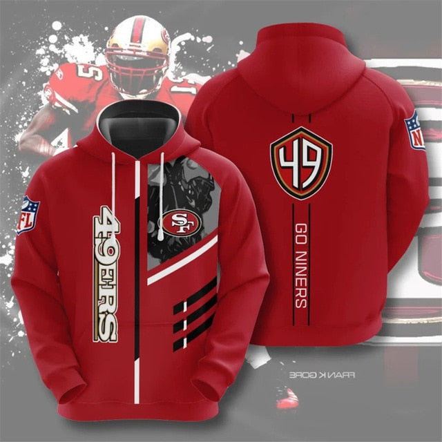 San Francisco 49ers Casual Hoodie